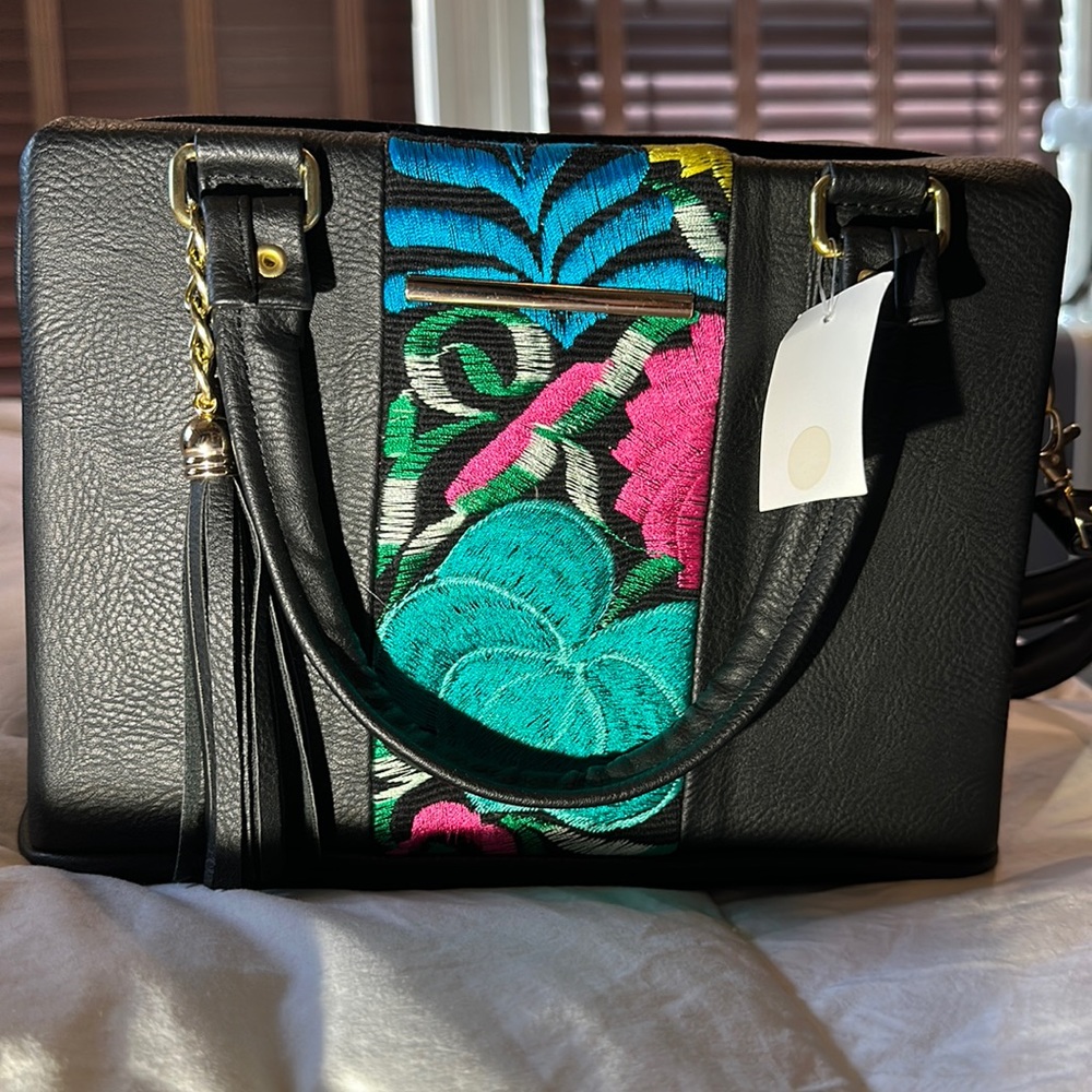 Square Mexican purse
